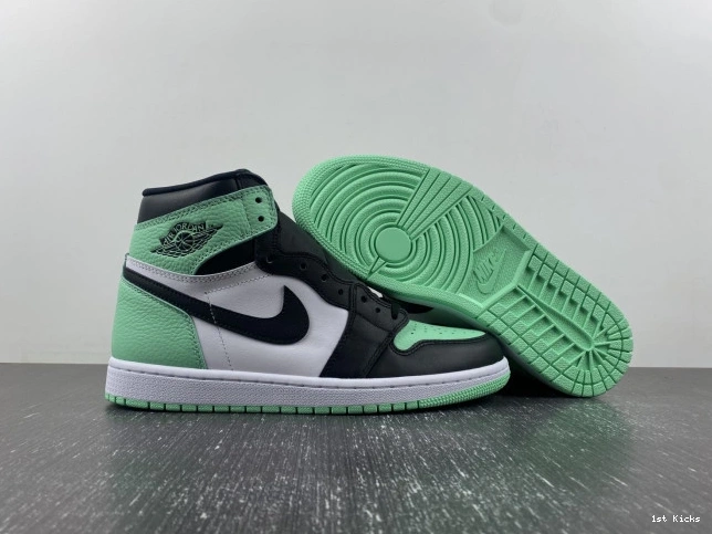 1st Kicks 1 High Air DZ5485-130 Jordan Green OG Glow 0630